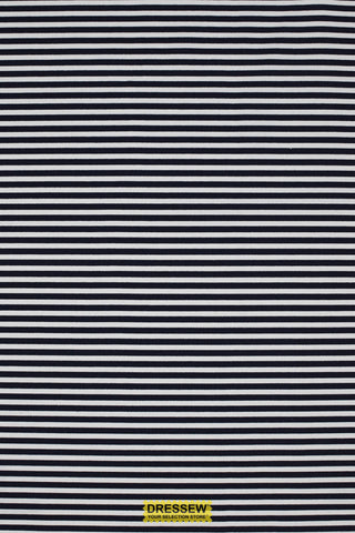Canvas Stripe Navy / White
