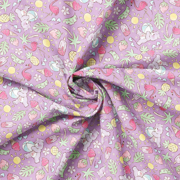 Care Bears Baby I Love Summer Fun in the Sun Purple