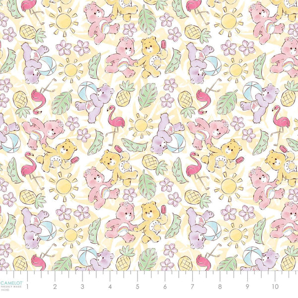 Care Bears Baby I Love Summer Sunshine Funshine White