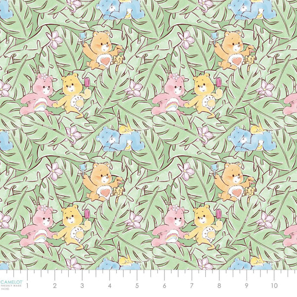 Care Bears Baby I Love Summer Tropical Adventure Green
