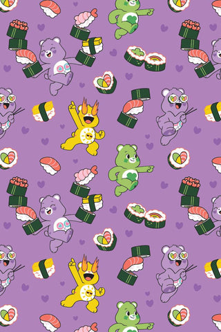 Care Bears Savory vs Sweet Sushi Frenzy Light Purple