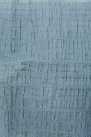 Carefree Crinkle Voile Lake Blue