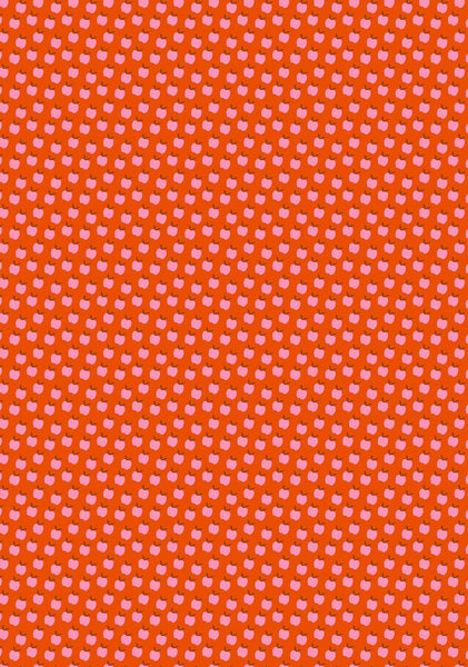 Catnap Apples By Alexia Abegg Of Ruby Star Society For Moda Warm Red