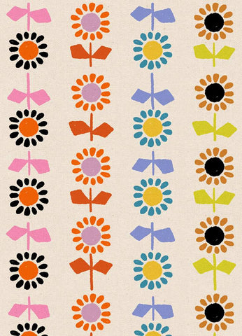 Catnap Canvas Daisy Stripe By Alexia Abegg Of Ruby Star Society For Moda Natural