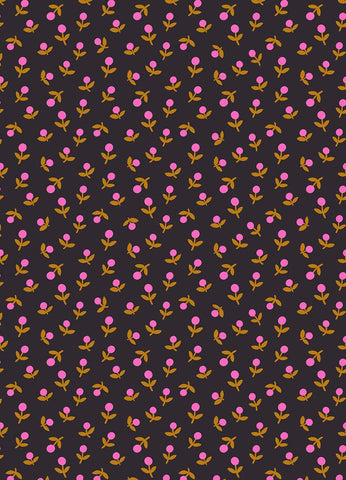 Catnap Sprout By Alexia Abegg Of Ruby Star Society For Moda Black