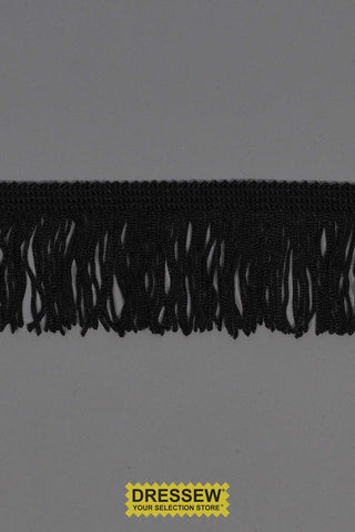 Chainette Fringe 5cm (2") Black
