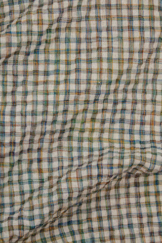 Check Seersucker Sage / Multi
