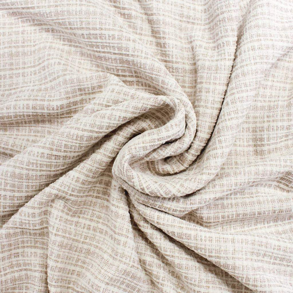 Chenille Tweed Beige