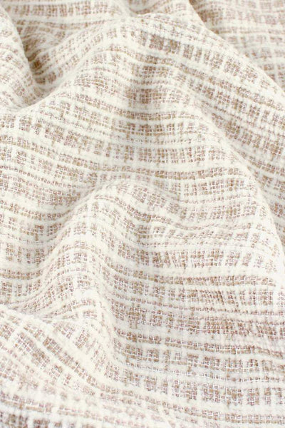 Chenille Tweed Beige