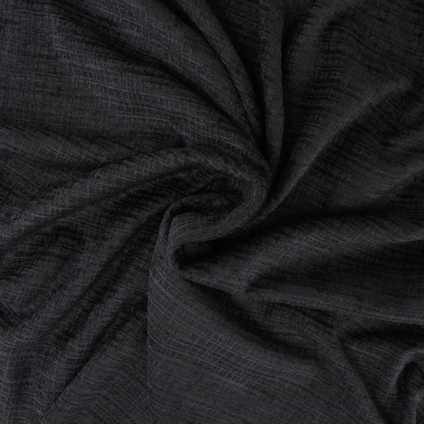 Chenille Tweed Black