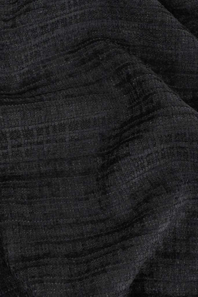 Chenille Tweed Black