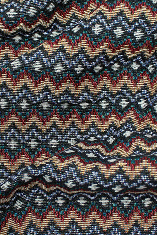 Chevron Tapestry Black / Multi