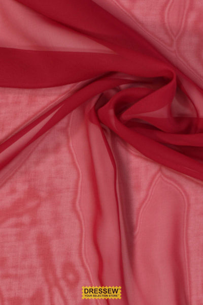 Chiffon Cherry Red