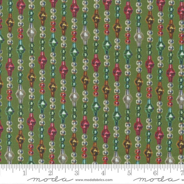 Christmas Faire Glass Garland By Cathe Holden For Moda Evergreen
