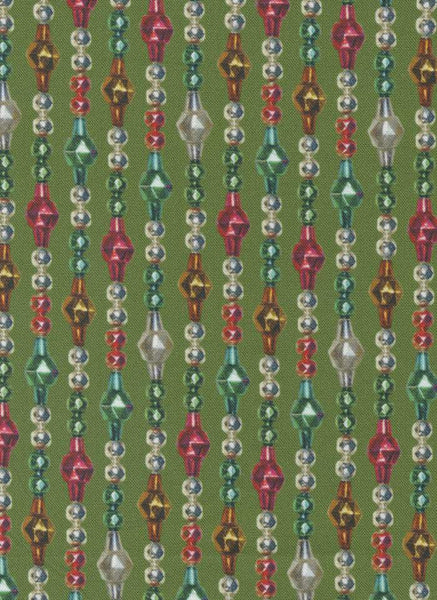 Christmas Faire Glass Garland By Cathe Holden For Moda Evergreen