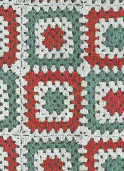 Christmas Faire Granny Squares By Cathe Holden For Moda Red / Aqua / White