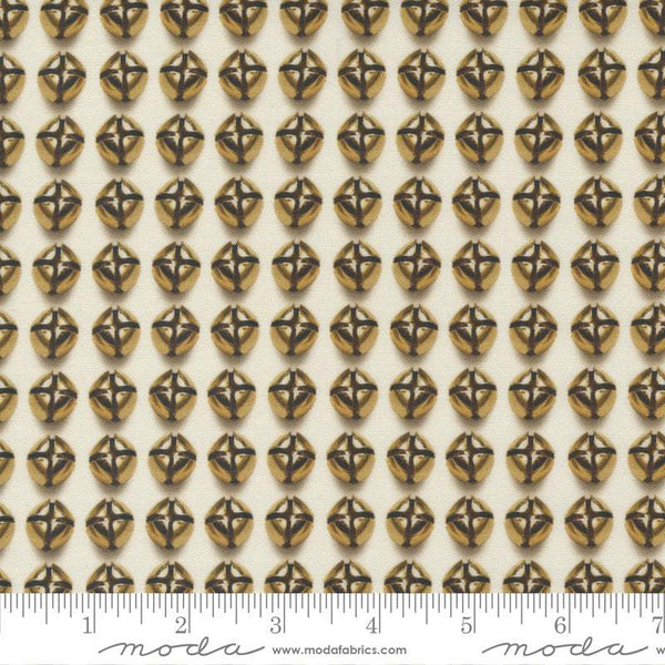 Christmas Faire Jingle Bells By Cathe Holden For Moda Cream