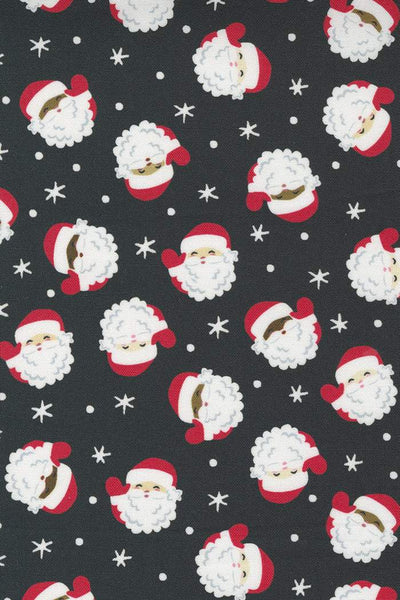 Christmas Santa Toss By Stacy Iest Hsu For Moda Coal