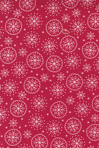 Christmas Snowflakes By Stacy Iest Hsu For Moda Berry
