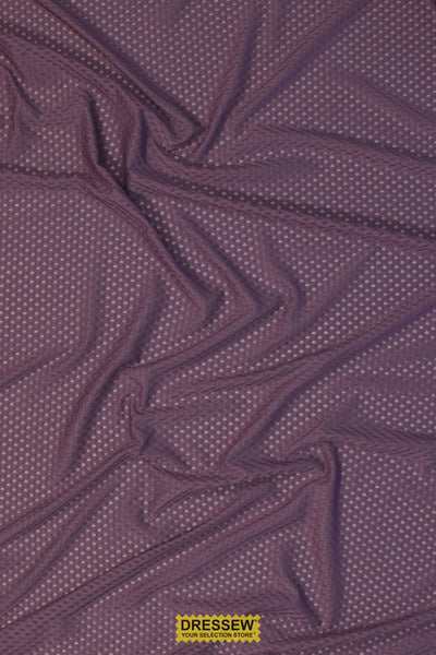 Circle Mesh Plum