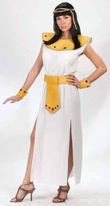 Cleopatra Costume Adult White / Gold