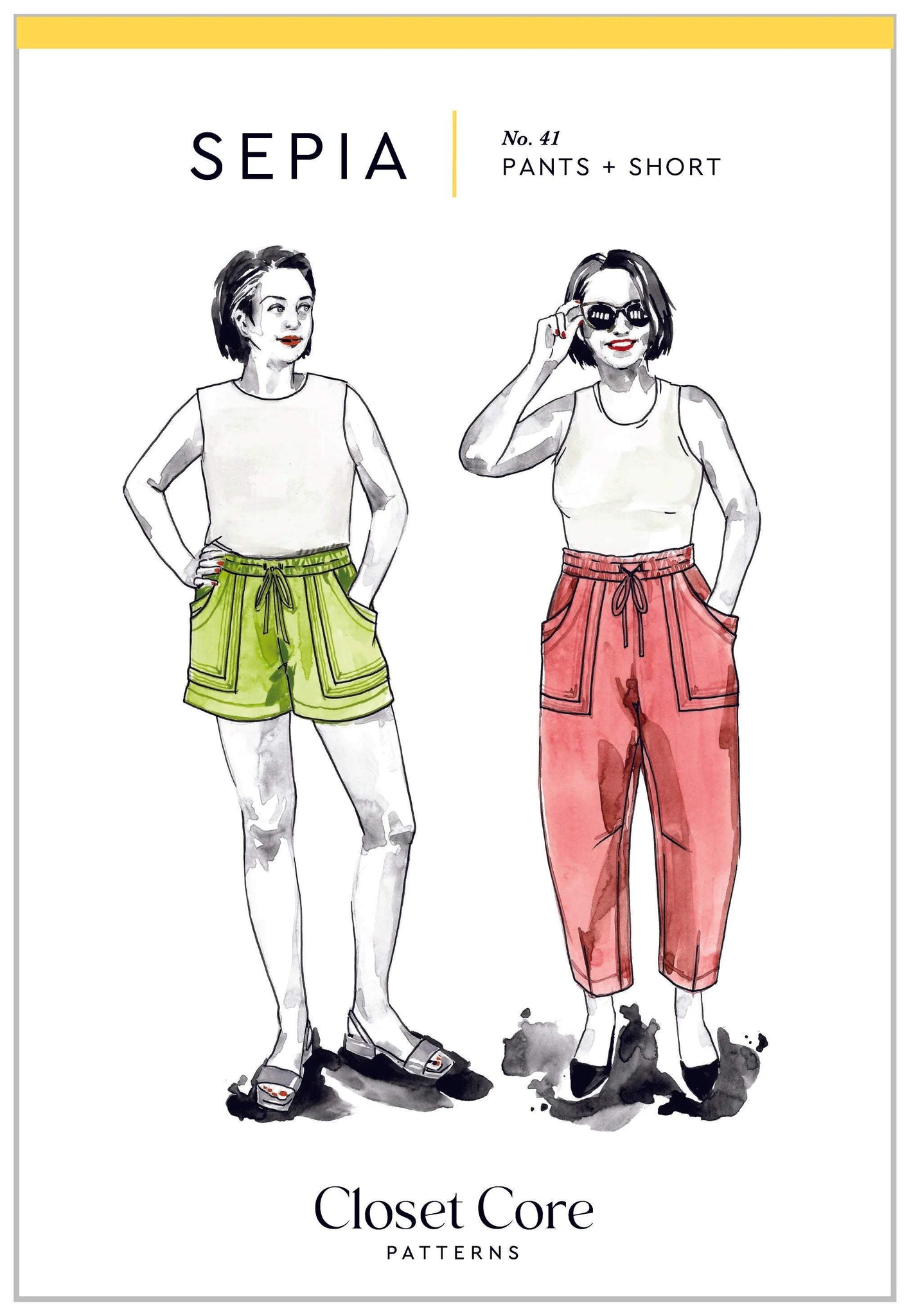 Closet Core - Sepia Pants & Shorts