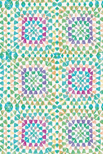 Clothworks Having A Ball Crochet Squares Mint