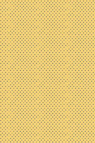 Clothworks Lemonade Dot Yellow / Brown