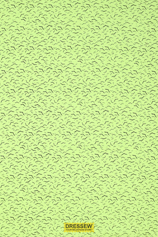 Clothworks Pick Your Poison Bats Dark Lime