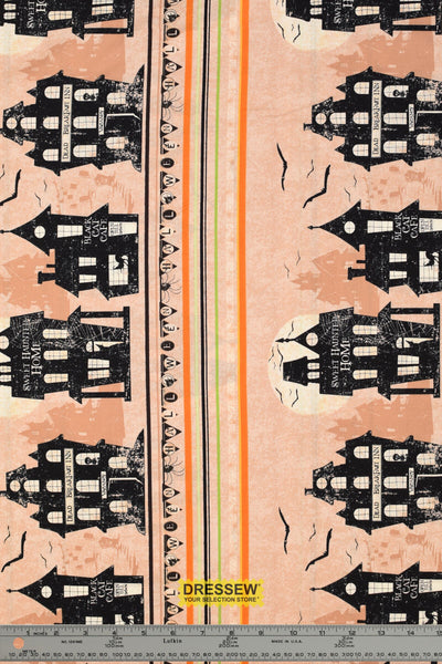 Clothworks Pick Your Poison Stripe Light Caramel