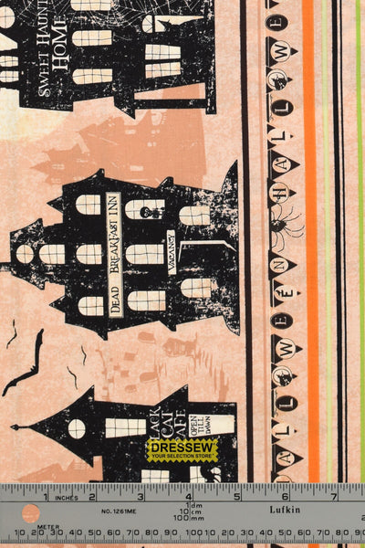 Clothworks Pick Your Poison Stripe Light Caramel