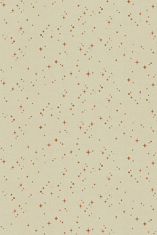 Clothworks Retro Halloween Stars Light Butter