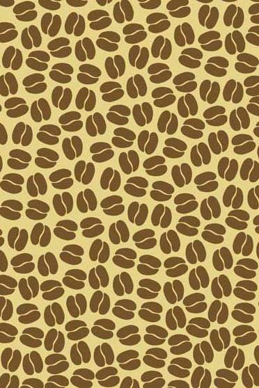 Coffee Bunnies Coffee Beans By Stof Light Yellow / Brown