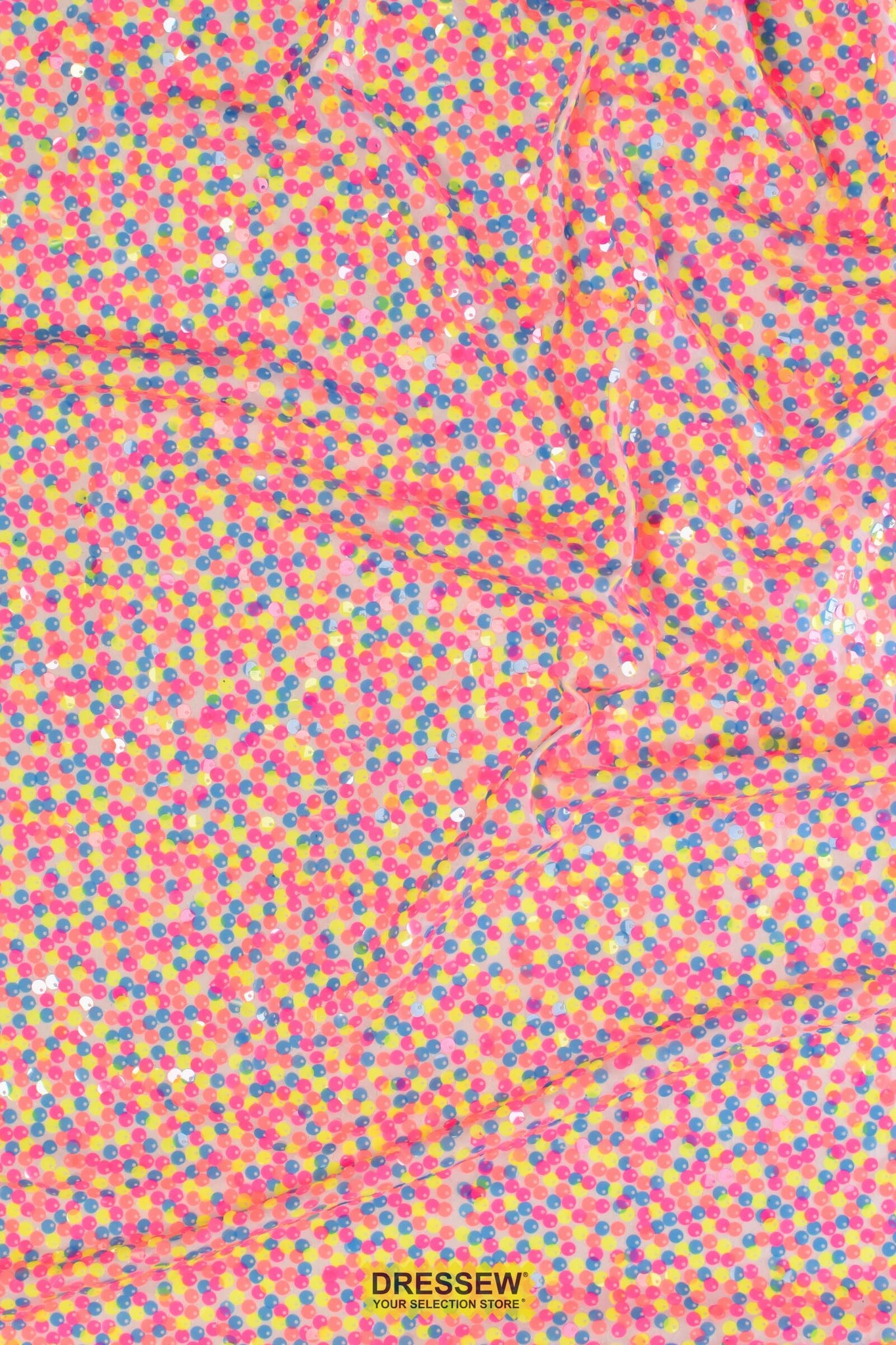 Confetti Sequin Knit White / Multi