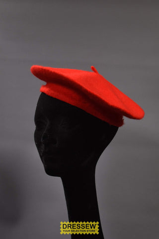 Continental Beret Adult Red