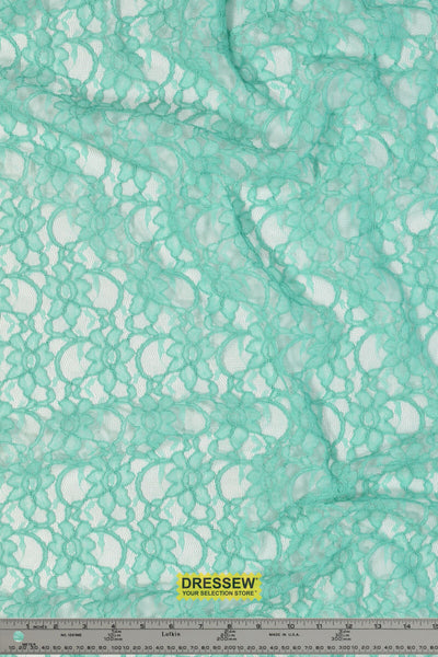 Corded Xanna Lace Aqua