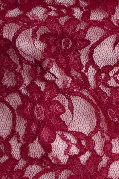 Corded Xanna Lace Bordeaux