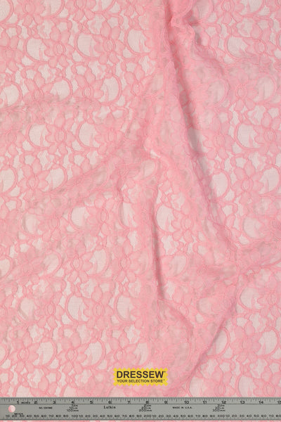 Corded Xanna Lace Candy Pink