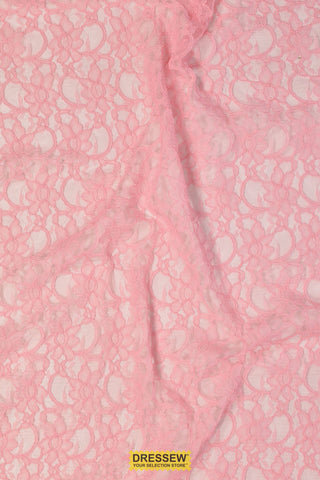 Corded Xanna Lace Candy Pink