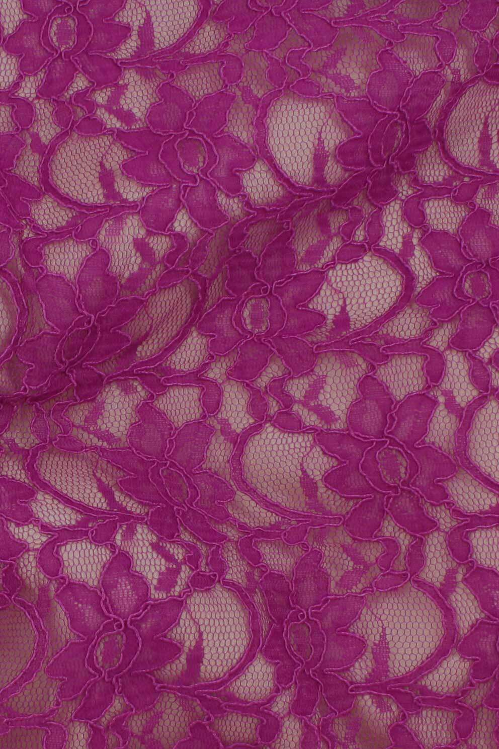 Corded Xanna Lace Magenta