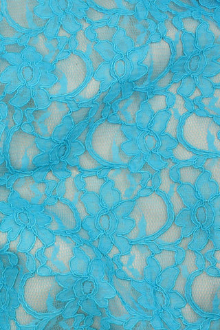 Corded Xanna Lace Scuba Blue