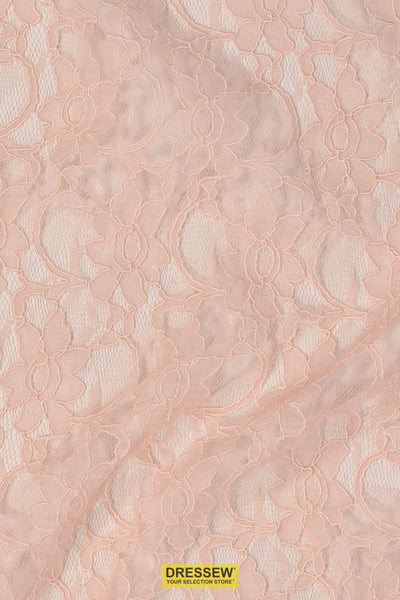 Corded Xanna Lace Soft Pink