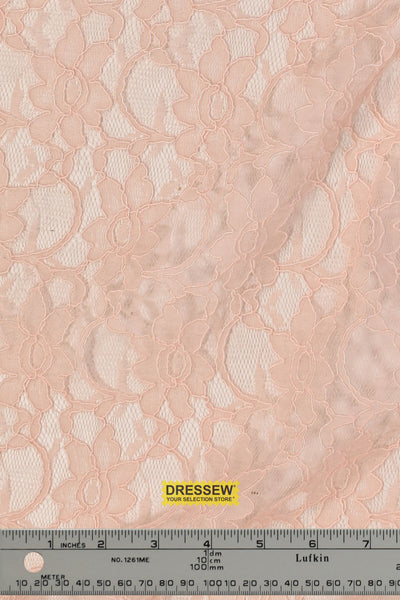 Corded Xanna Lace Soft Pink
