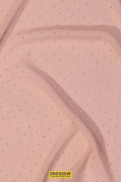 Cosmic Rhinestud Chiffon Blush