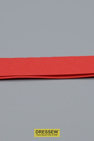 Cotton Double Fold Bias 24mm (15/16") Red