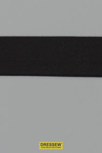 Cotton Double Fold Bias Tape 24mm (15/16") Black