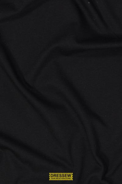 Cotton Jersey Knit Black Night