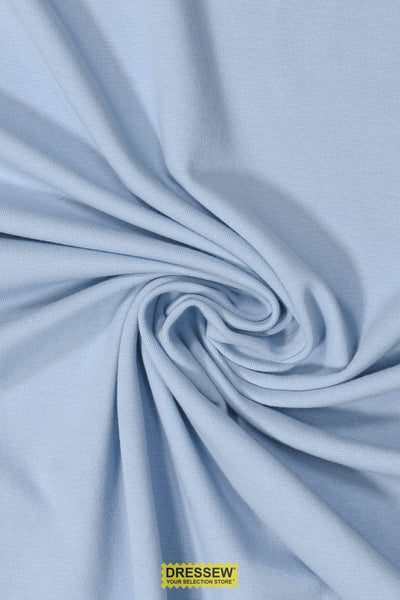 Cotton Lycra Rib Light Blue