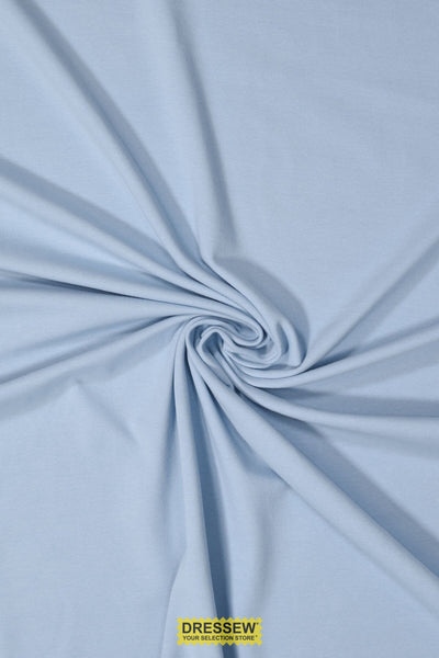 Cotton Lycra Rib Light Blue