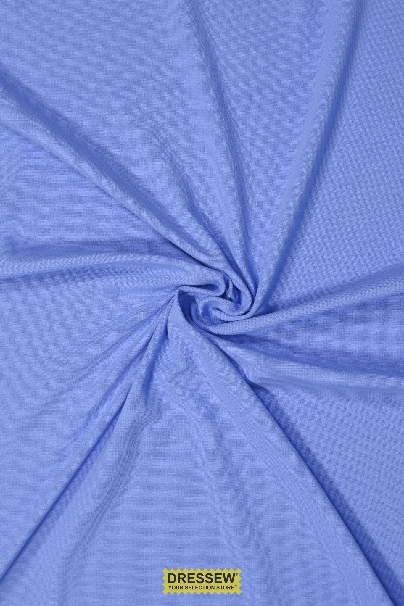 Cotton Lycra Rib Periwinkle